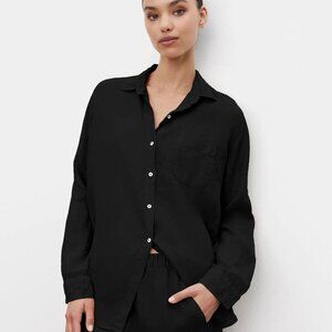 Velvet by Graham & Spencer Mulholland Linen Button Down